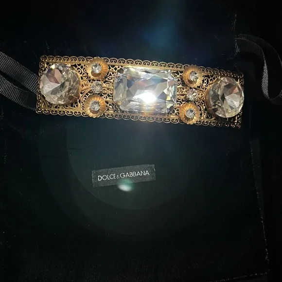 Dolce & Gabbana | Accessories | Dolce Gabanna Crystal Hair  display picture 3